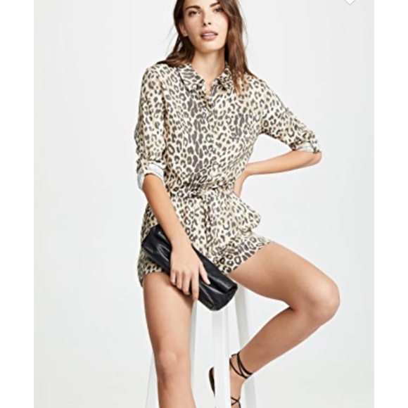 Chaser Heirloom Romper in Animal Print NWT - Picture 8 of 8